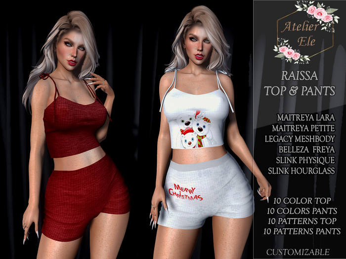 {AE}  RAISSA TOP & PANTS