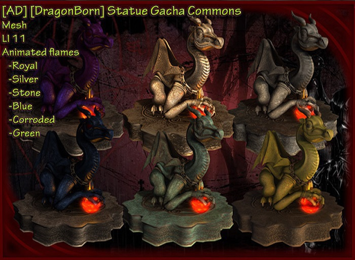 [AD] [DragonBorn] Statue (Stone) BOXED