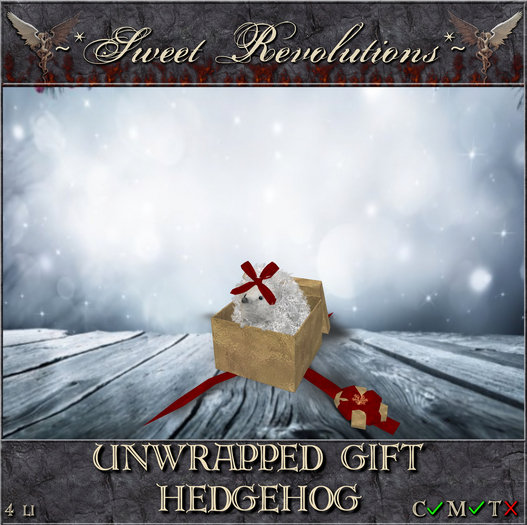 ~*SR*~ & ~*TD*~ Snowflake ~ Unwrapped Gift cm Box
