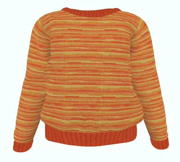 @BB@ Color Pop Sweaters - Carrot