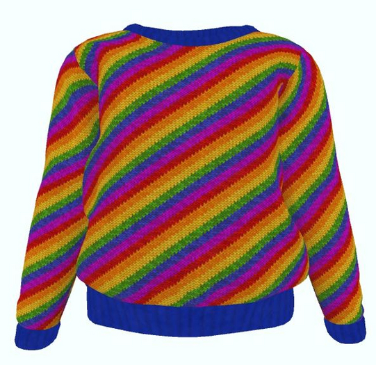 @BB@ Color Pop Sweaters - Rainbow