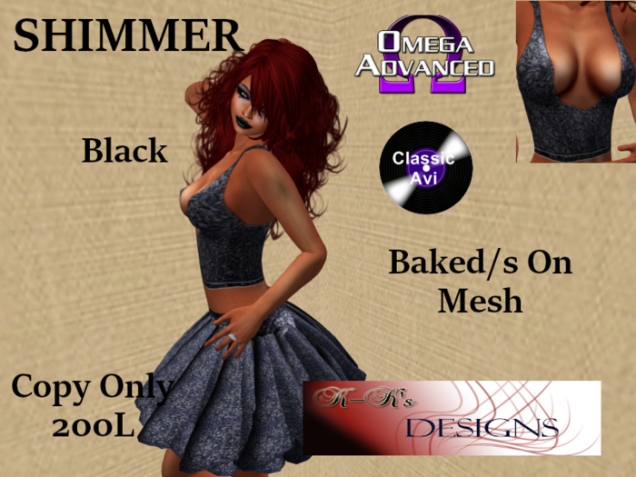 Shimmer Black