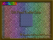 Gilt Pearl Trellis Color Seamless Texture Set