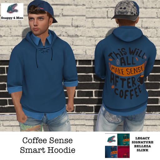Snappy // Coffee Sense Smart Hoodie