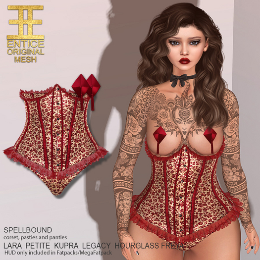 Entice - Spellbound - Floral - Cherry