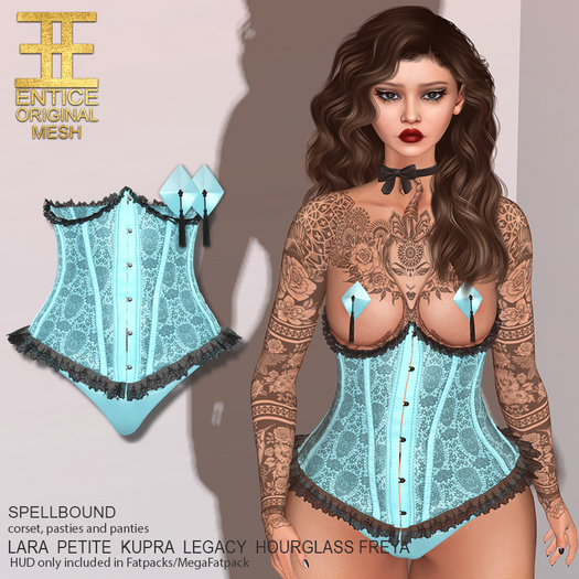 Entice - Spellbound - Skulls Light - Aqua