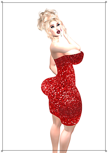 EE: BeautyDress Red Glitter DEMO
