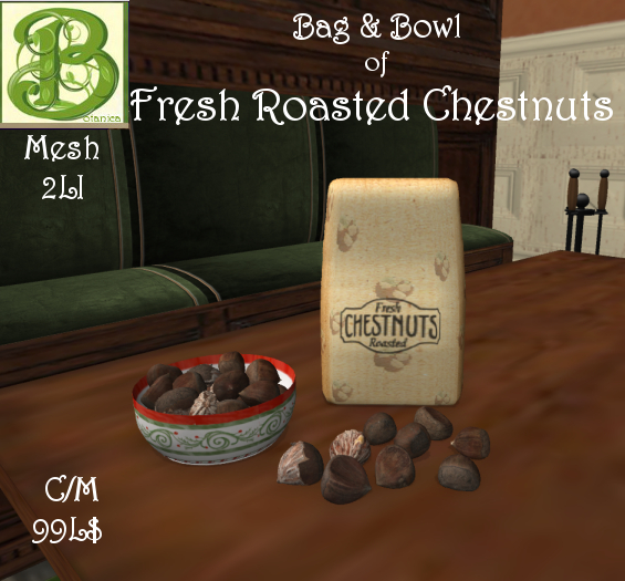 Chestnuts Bowl & Bag, 2LI