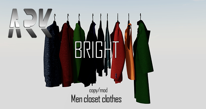 ARK - Men closet clothes (bright) 