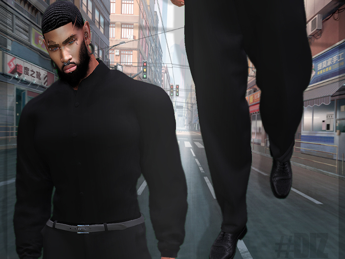 #DIZ WORKING MAN-/SLINK/^BLACK