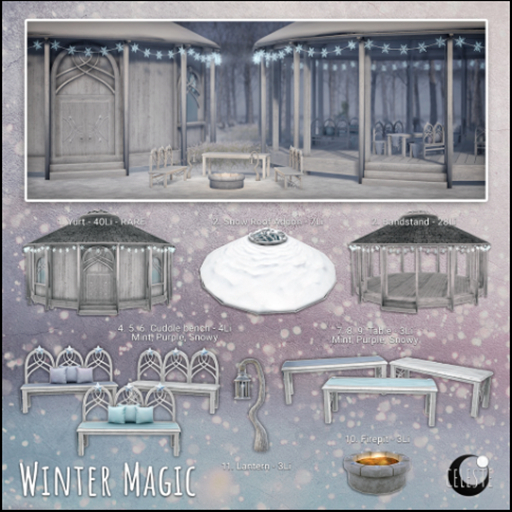 1. CELESTE - Magic Winter - Yurt - RARE