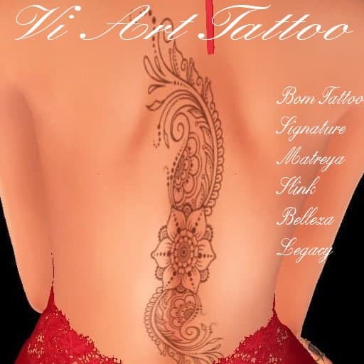 VI Tattoo BOM Femeli-back