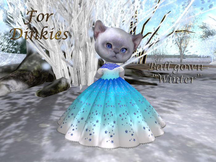 &MeoW& for DINKIES Ballgown "Winter" (w)