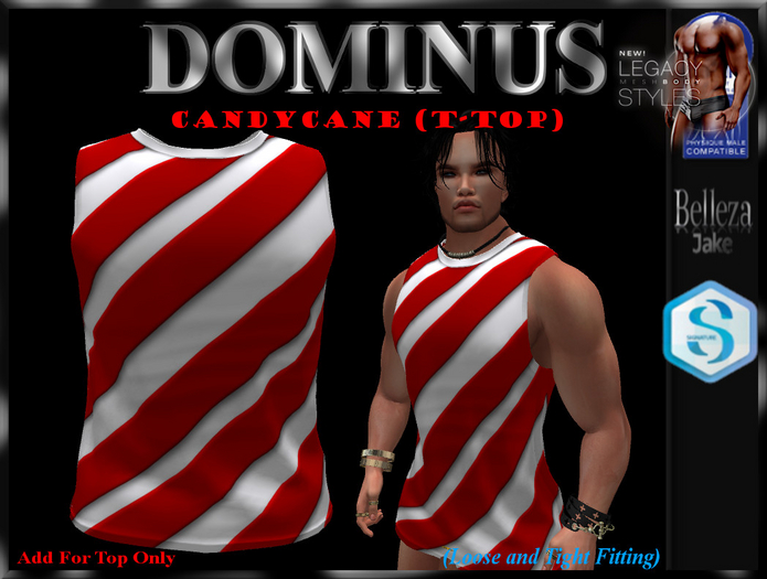 ~DOMINUS~CandyCane  (T-Top)  (ADD)