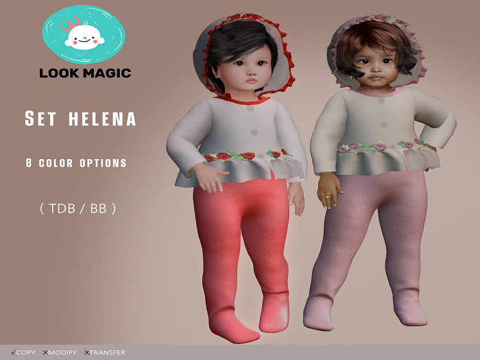 [LOOK MAGIC] Set Helena - Fatpack - TDB / BB