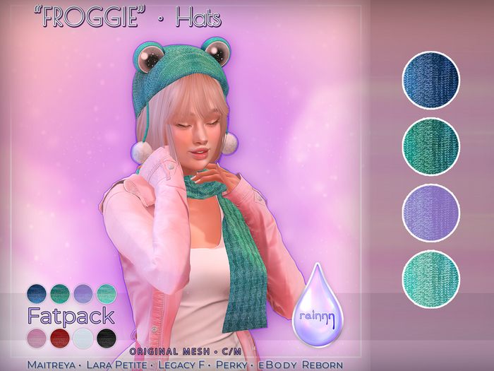 rainnn - Froggie Hat [Cool Pack]