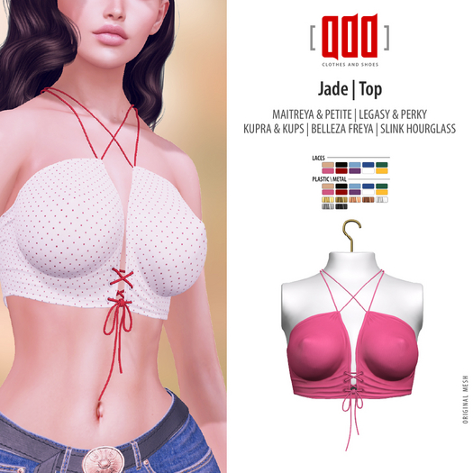 [ADD] Jade Top - Pink