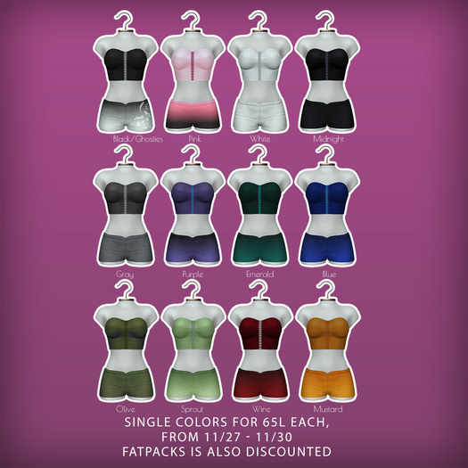 rainnn - Boo Set - [Black]