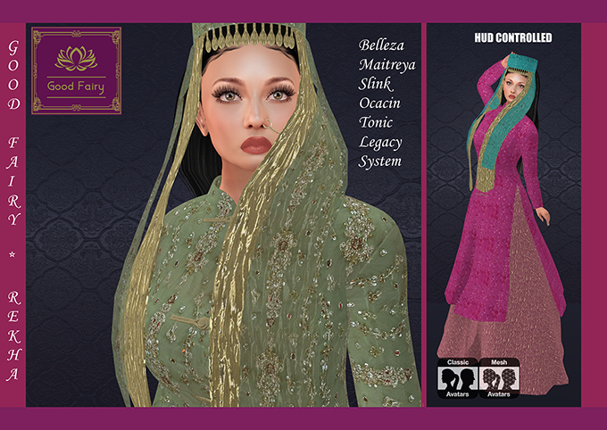 [Good Fairy] - Rekha {Outfit} *FATPACK*