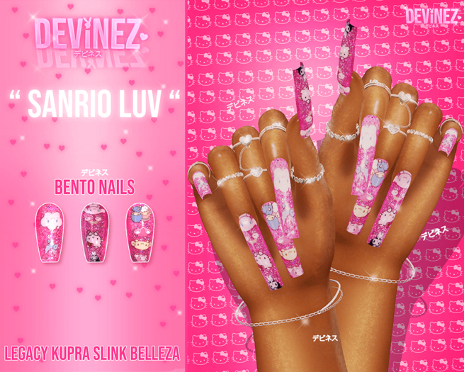 DEVINEZ / Sanrio Luv / BENTO NAILS  [Add to unpack]