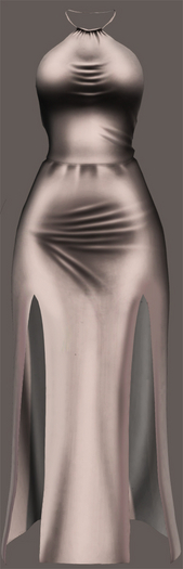 SKBW Bombshell Dress - Silver