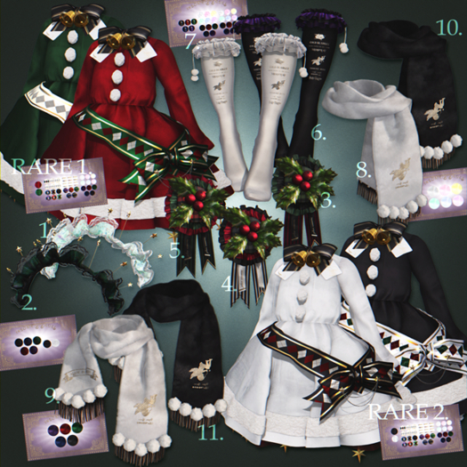 INSOMNIA ANGEL NIGHT HEAVEN XMAS MONO DRESS RARE 2