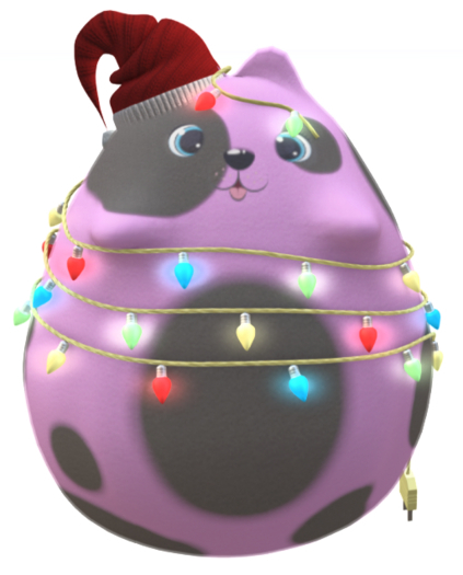 1 DUST: Fat Cat Christmasy RARE [A]