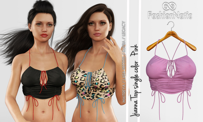 Jianna Top Pink - Maitreya Lara, Lara Petite, Kupra Original, Legacy - FashionNatic