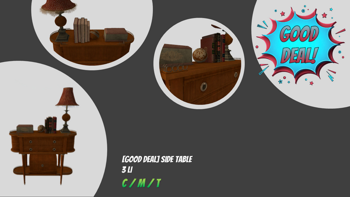 [GOOD DEAL] Side Table. BOXED/ADD&TOUCH.