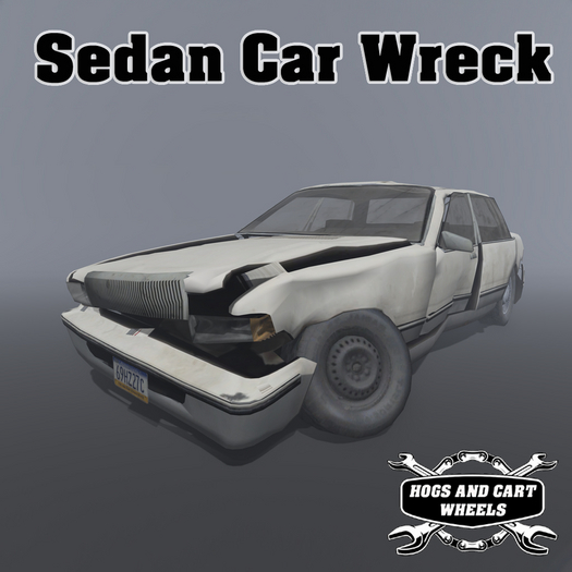 H&C Sedan Car Wreck