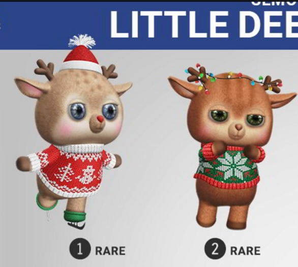 SEmotion Libellune Little Deer Companion RARE 01