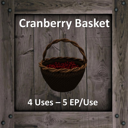 DFS Cranberry Basket