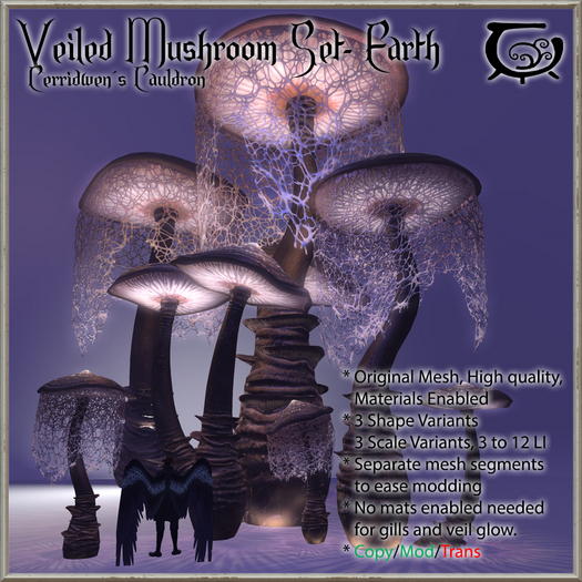 [CC] Veiled Mushroom Set- Earth