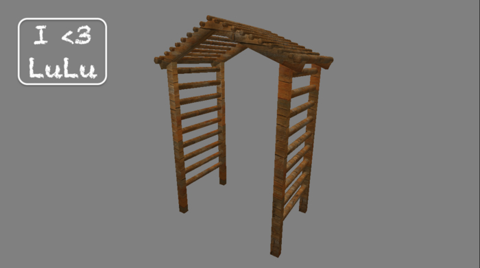 Full Perm Garden  Arch