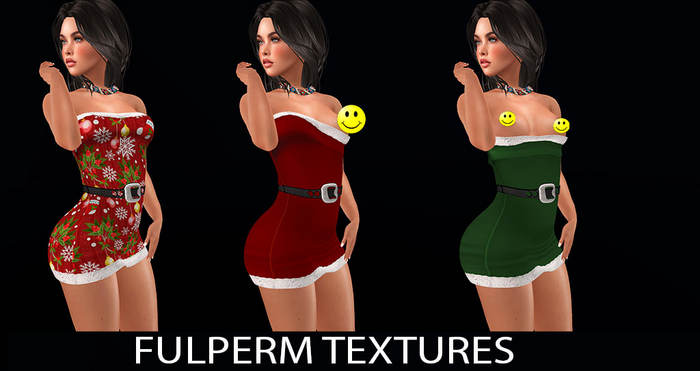 RADEX  D-1 FULPERM XMAS TEXTURES Selenion holiday feeling 3v1