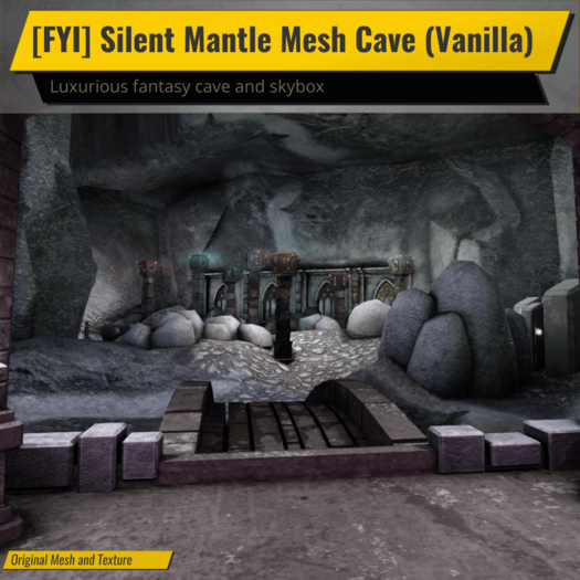 [FYI] Mesh Material Fantasy Castle Cave with Bridges Basic Colors