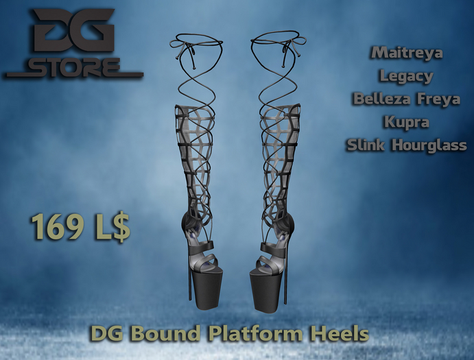 DG - Bound Platform Heels - Box