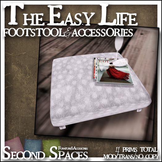 The Easy Life - Footstool & accessories (bxd)