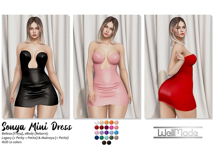 [WellMade] Sonya Mini Dress