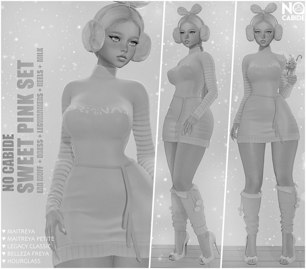 DEMO No Cabide :: Sweet Pink Set