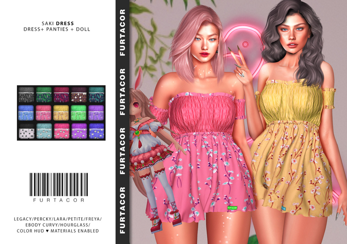 :::FurtaCor::Saki Dress
