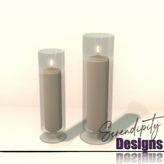 Serendipity Designs - Christmas Candles Cream 