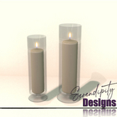 Serendipity Designs - Christmas Candles Cream 