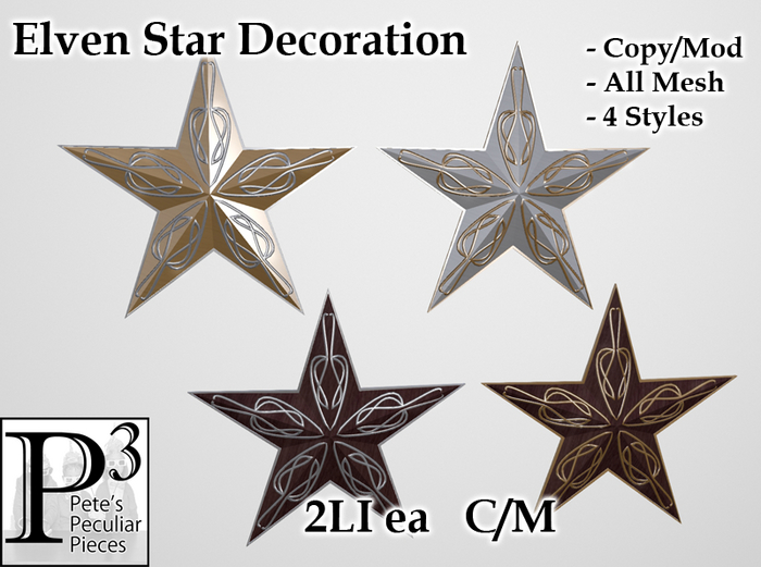 [P3] - Elven Star Decoration