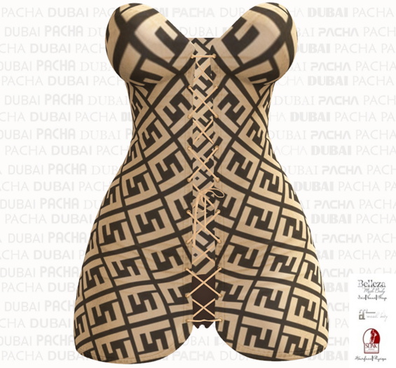 PACHA_Dress_SOIR_Mini_fend light Salmon