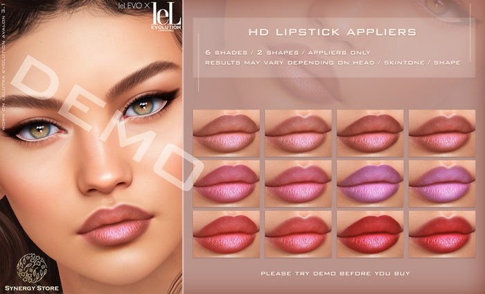 DEMO [SYN] - HD Lipstick Mesa LELUTKA EVO/EVO X