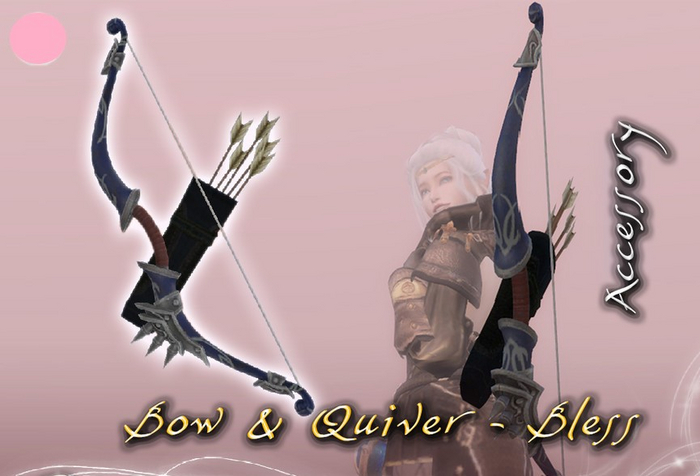 Scorpion's Bow & Quiver - Bless Accessory FULL PERM
