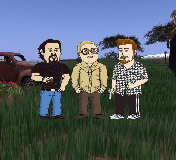 T.P.B. Cartoon Cut-Out