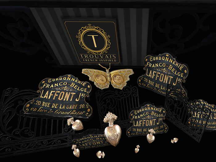 Trouvais French Inspired- box antiques