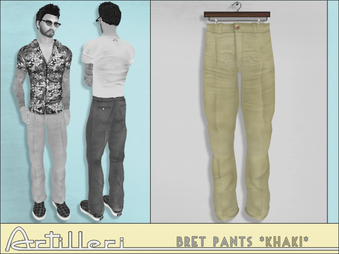 /artilleri/ Bret pants *khaki*